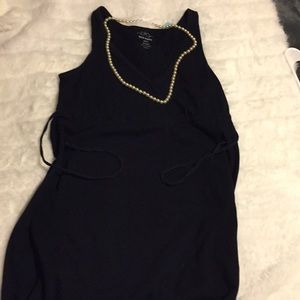 Old Navy Sundress Black Knit Small